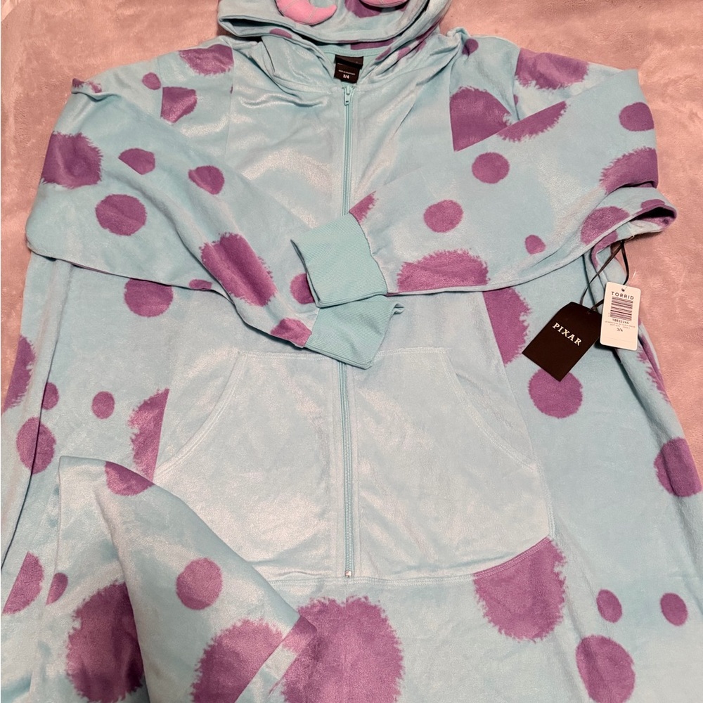 NWT Monster’s Inc Sully Onesie from Torrid.